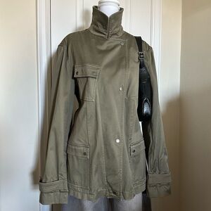 SOLD ‼️Calvin Klein Military Style Olive Green Jacket
